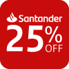 Santander 25% OFF