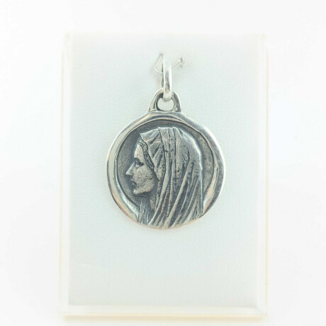 Medalla religiosa de Plata 925 Virgen Maria