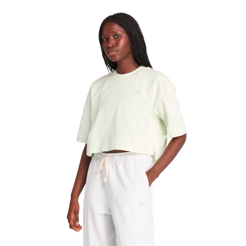 Camiseta Logo Relaxed Jersey de Mujer Multicolor