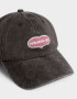 Caps Gorra Denim Parche - Marron Oscuro