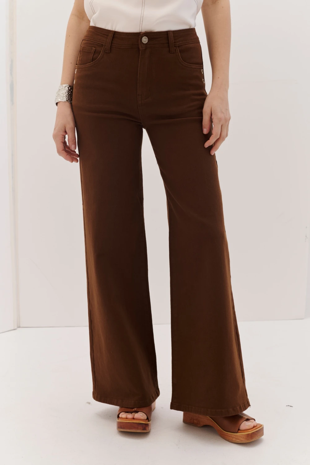 PANTALON ARO marron 5