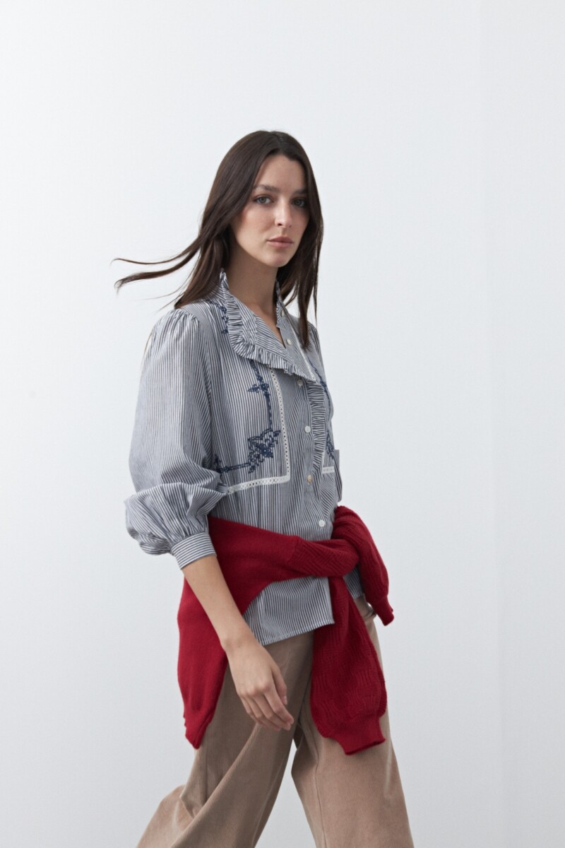 CAMISA SONO Negro/Blanco