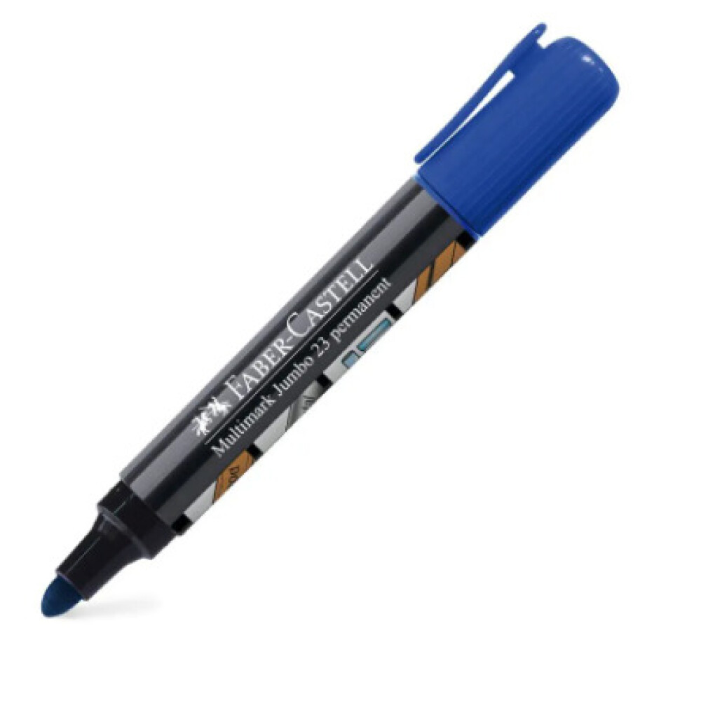 Marcador Jumbo J23 Azul Faber-Castell #MARCADOR JUMBO J23 AZUL FABER