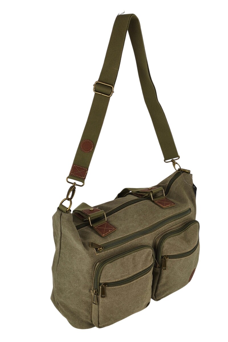 Bolso de lona Verde