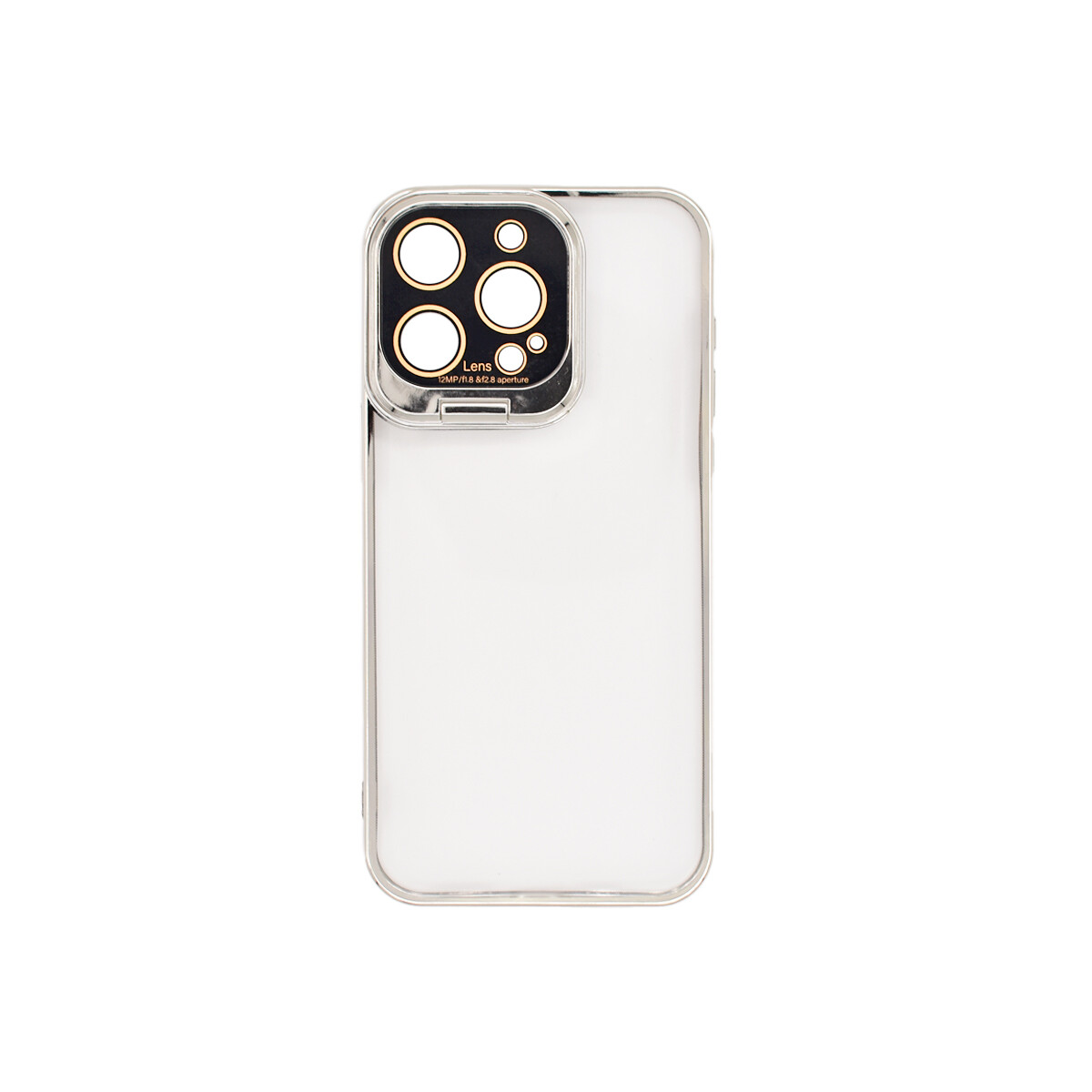 Protector para iPhone 15 Pro con soporte cubre cámara 