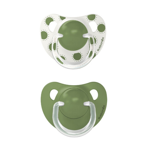 Chupete X2 +18m Anatómico SX Pro Silicona Ultra Soft Verde