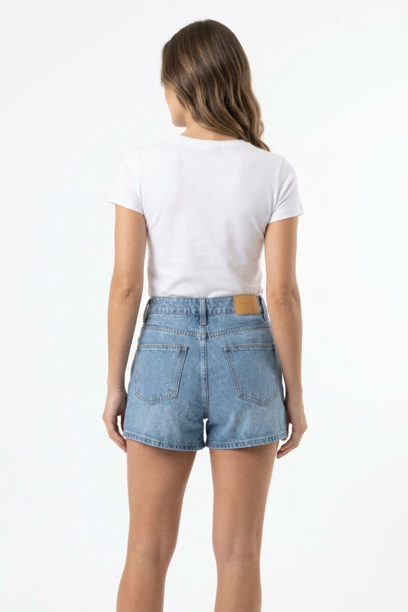 Short denim basico JEAN MEDIO