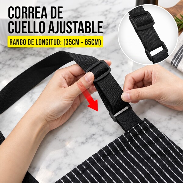 Delantal Gastronómico Unisex Jean Cocina Barbería Asado Chef IMBACK Delantal Gastronómico Unisex Jean Cocina Barbería Asado Chef IMBACK