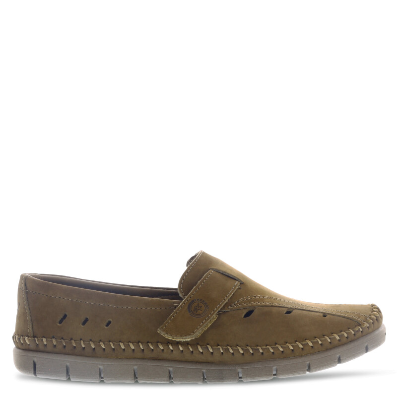 Zapatos de Hombre Freeway Casual Marrón Alga (Nobuk)