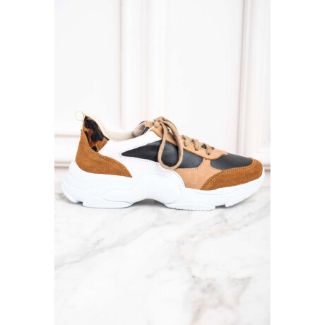 Zapatilla Combinada Whisky