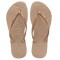 Sandalias de Mujer Havaianas Havaiana SLIM Beige Arena - Dorado