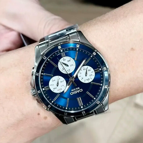 Reloj Casio Acero Inoxidable Plateado 0