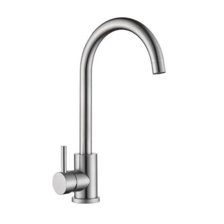 Griferia Cocina Mesada Brushed Nickel GRIS-BRUSHED NICKEL