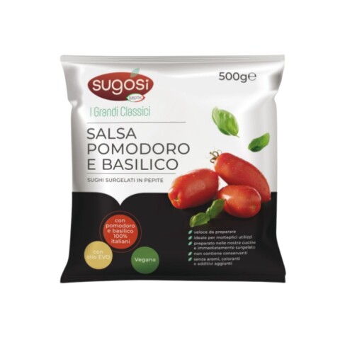 SALSA DE TOMATE Y ALBAHACA - 500 grs Salsa De Tomate Y Albahaca - 500 Grs