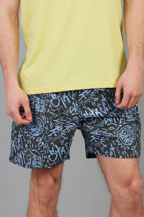 SHORT AKIM DIXIE Gris Oscuro