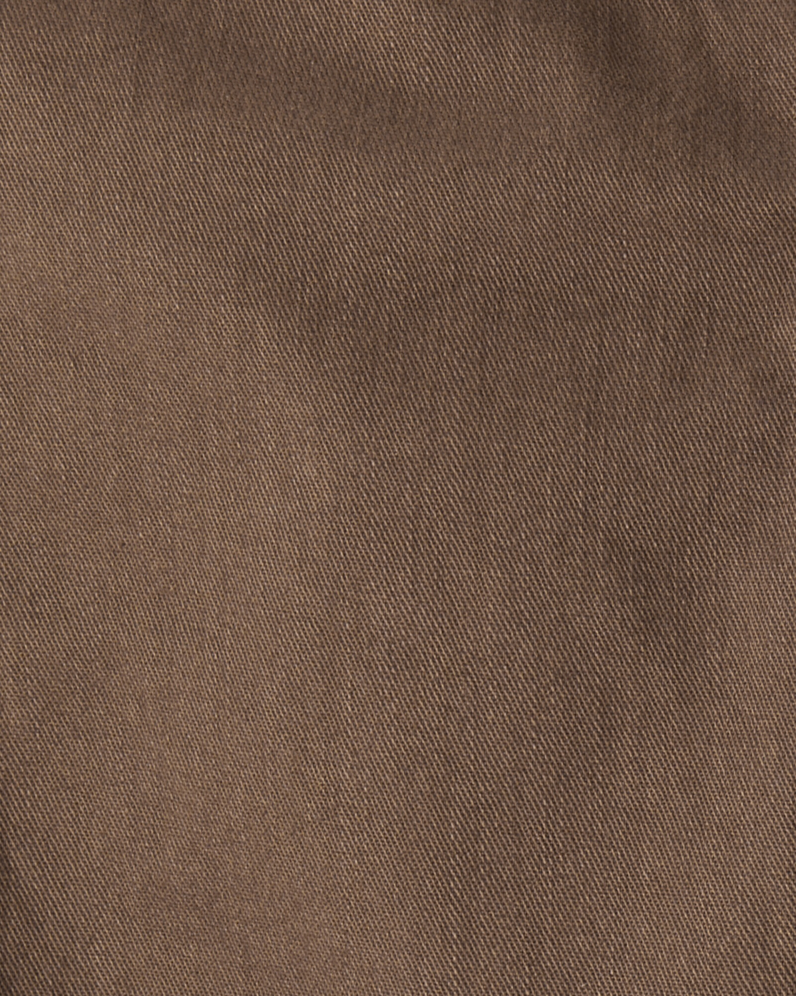 Pantalón jean, recto, marrón Sin color