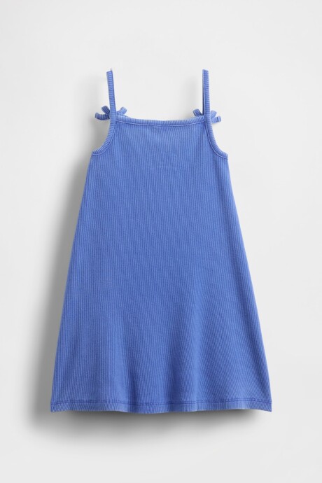 Vestido Logo Gap Toddler Niña Dazzling Blue V2