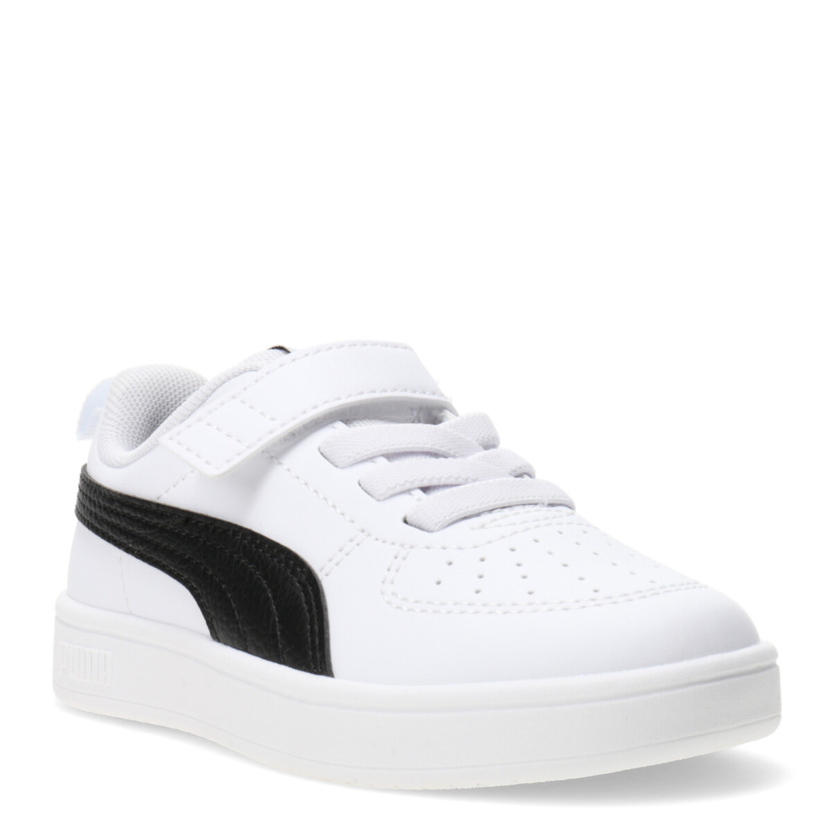 Championes Infantiles Puma Rickie AC PS Kids - Blanco - Negro 