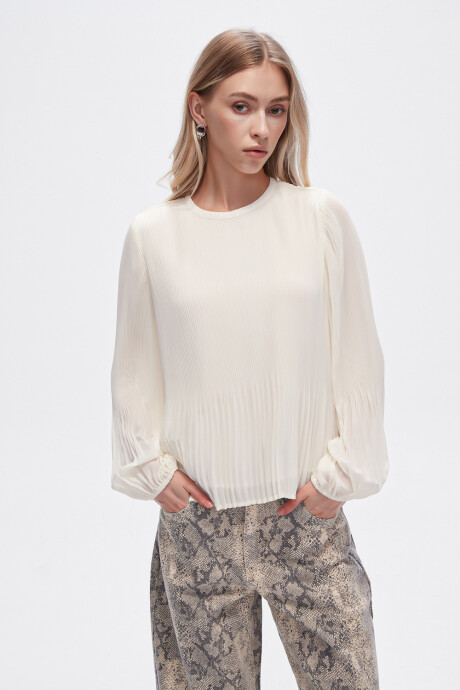 Blusa Glame Crudo / Natural