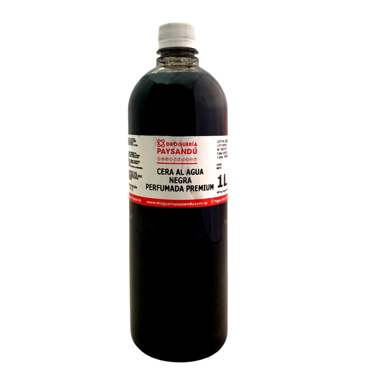 Cera al agua negra perfumada premium 1 L 