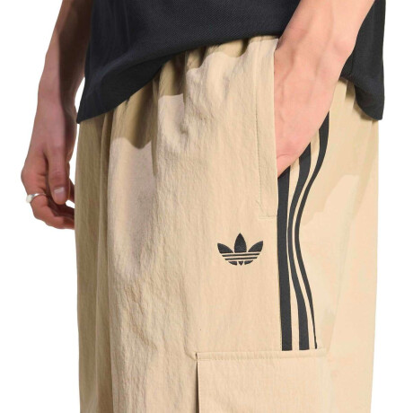 Pantalón Adicolor 3 Stripes de Hombre Crema