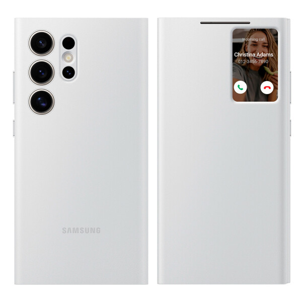 Case Original Samsung S24 Ultra Smart View BLANCO