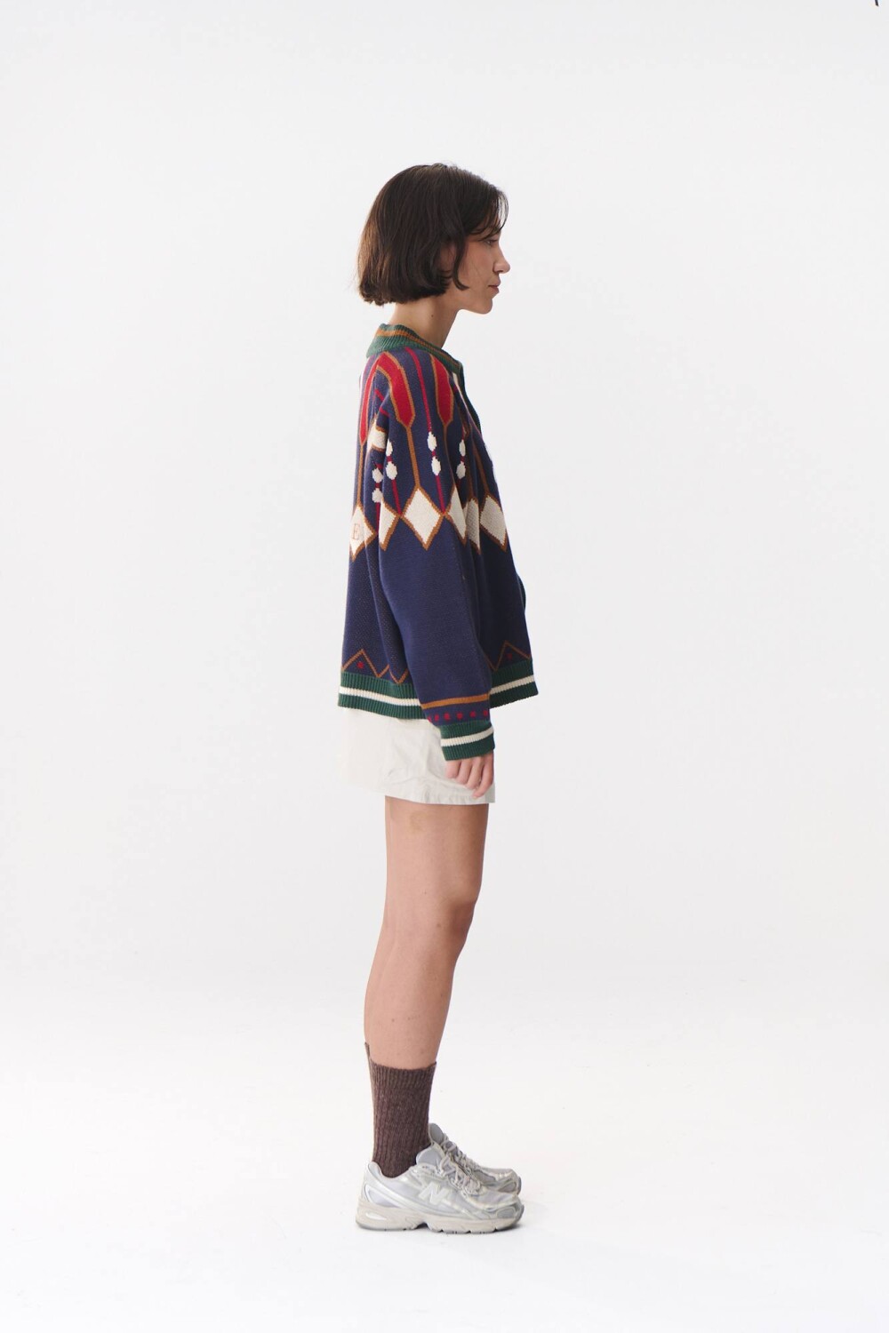 Campera Ski Azul