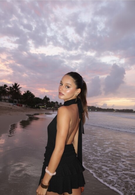 Vestido Kos SS26 Black