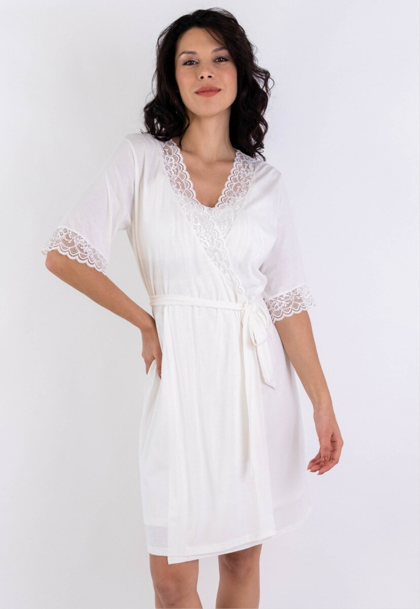 BATA ALGODÓN PIMA PERUANO - CHAMPAGNE-IVORY 