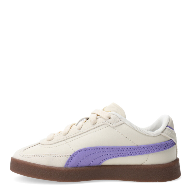Championes Infantiles Puma Club II Era Beige Natural - Lavanda