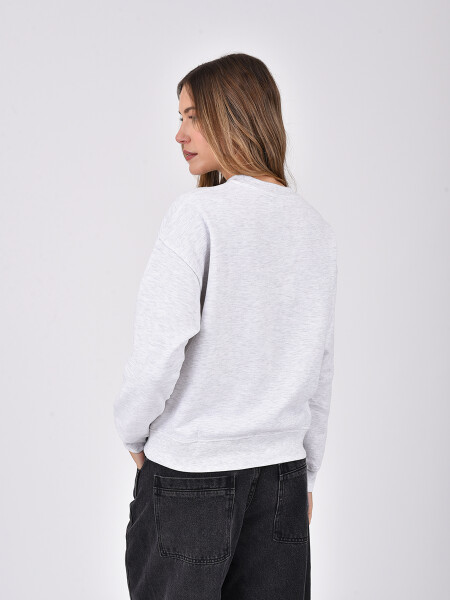 BUZO CAFANDRA GRIS CLARO