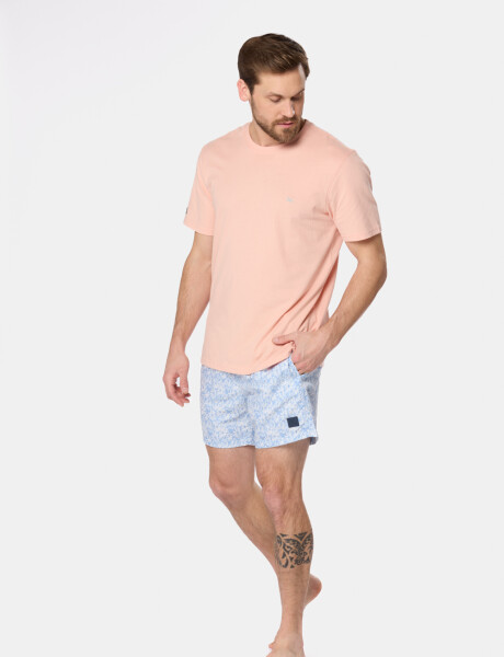 SHORT DE BAÑO ESTAMPADO Piedra