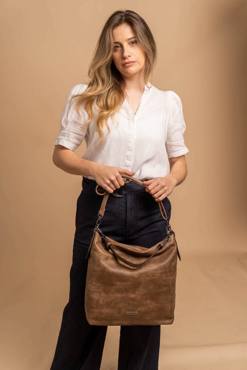 CARTERA PEONIA - TABACO 