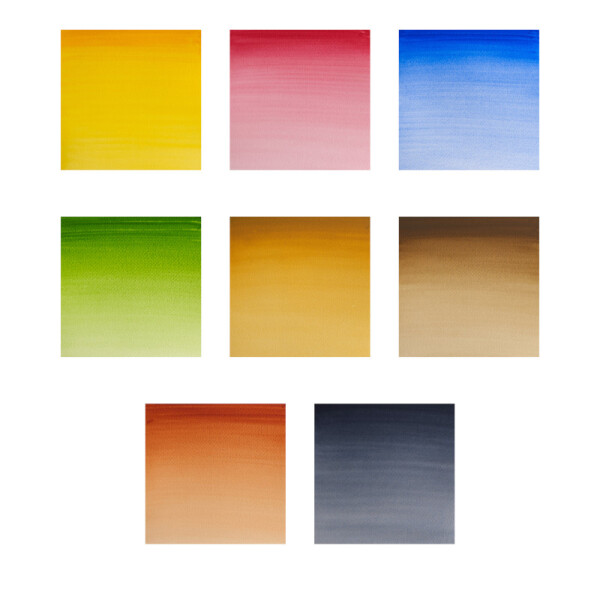 Acuarelas Cotman x 8 + pincel PAISAJE - Winsor & Newton Única