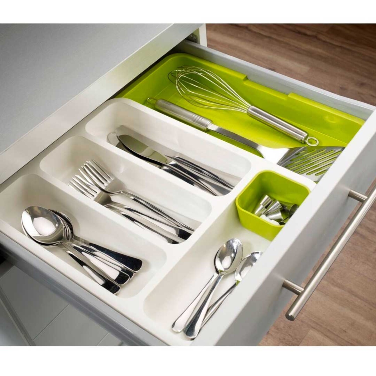 Bandeja Organizadora de Cubiertos para Cajon Extensible Universo Binario