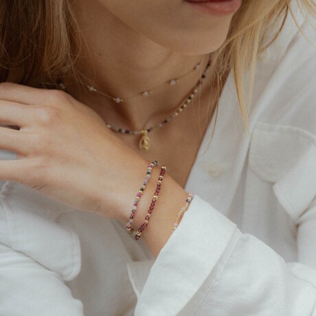 Pulsera SEVILLA, Goldfilled y piedras naturales Pulsera SEVILLA, Goldfilled y piedras naturales