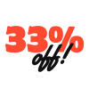 33% OFF