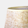 LAMPARA BEIGE C/BASE CERAMICA BEIGE P/MESA 31X20CM Unica