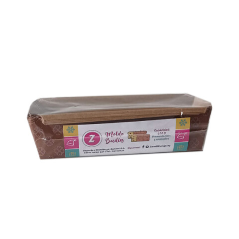 Molde Budín Inglés 500 g x5