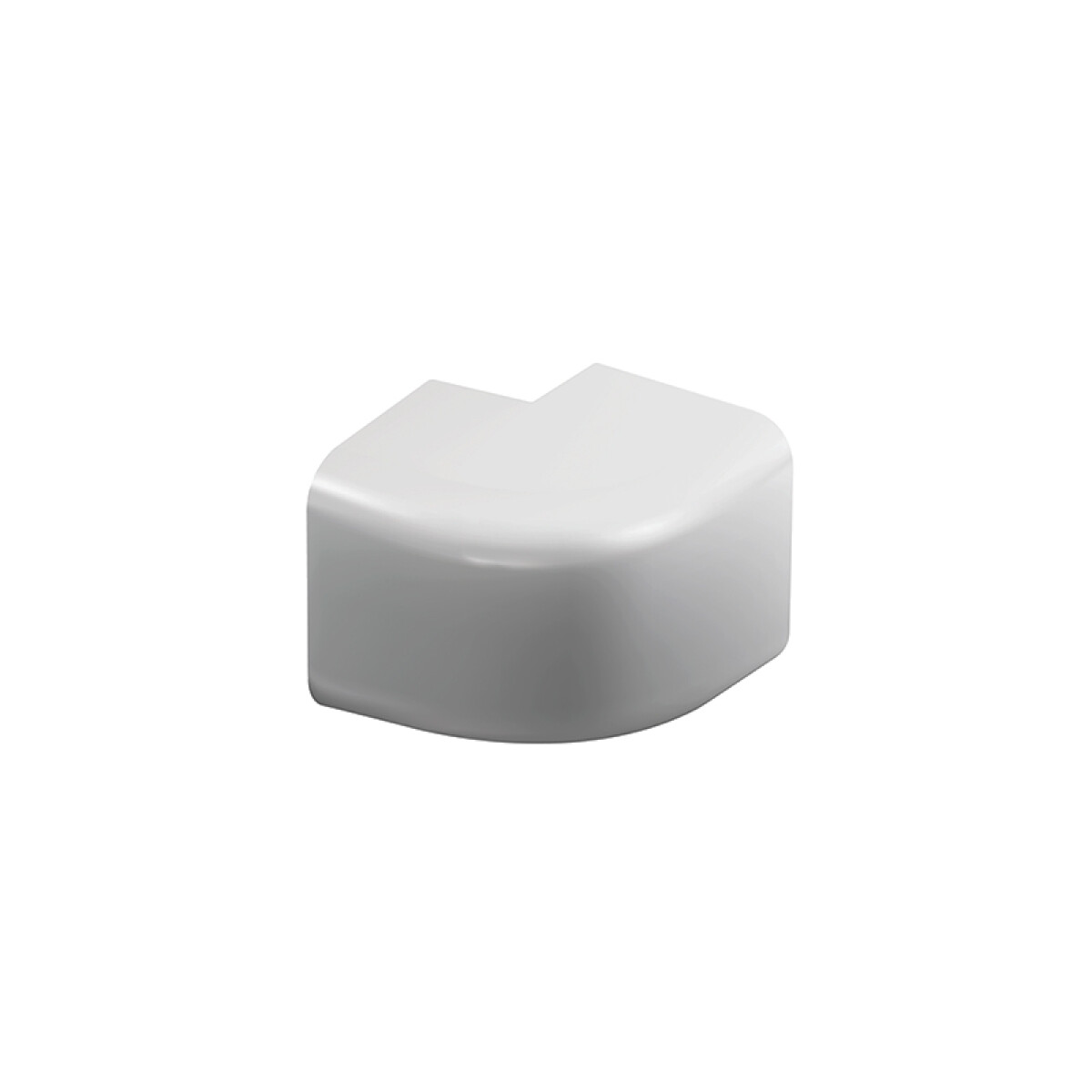 Ángulo exterior 90° PVC blanco para ducto 80x60mm - M29356 