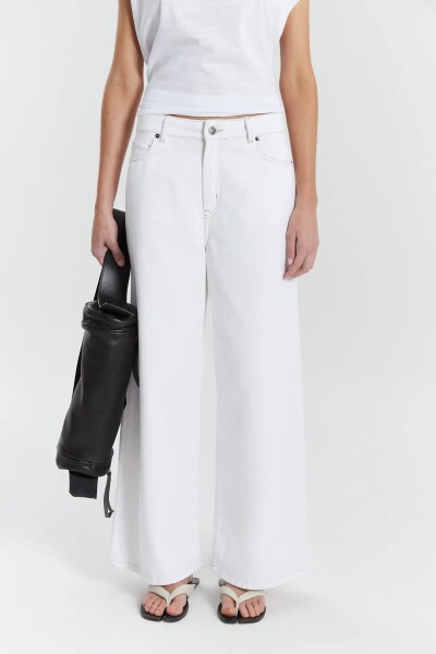 LOOSE BOOTCUT KEOPS Off White