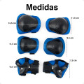 RODILLERAS AZULES DE NIÑO RODILLERAS AZULES DE NIÑO