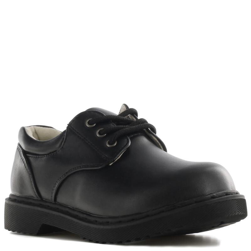 Zapatos Infantiles Croco Kids Colegial Negro