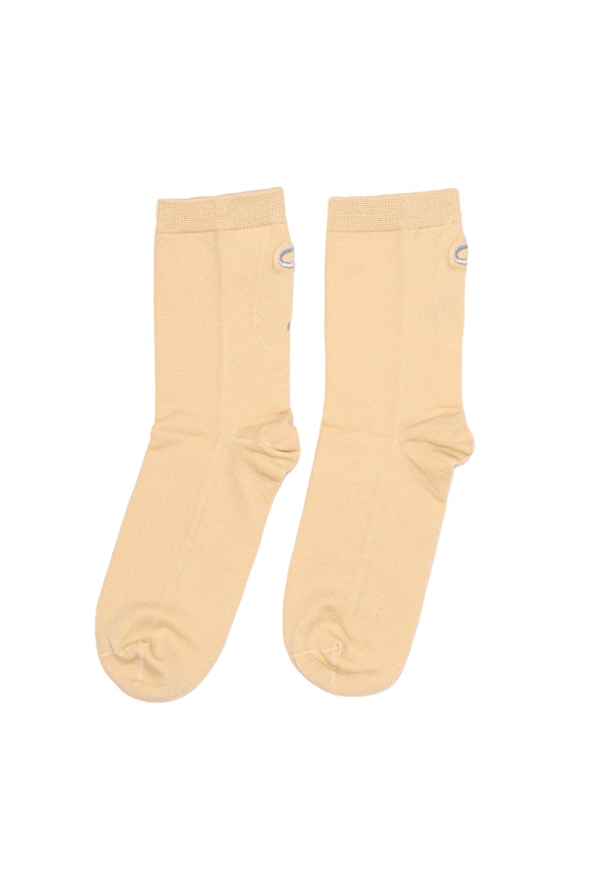 Medias Moña Beige