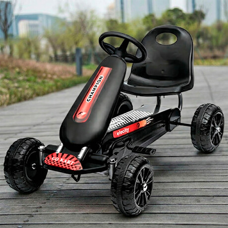 Auto A Pedal Cuatriciclo P/ Niño Excelente Calidad Negro