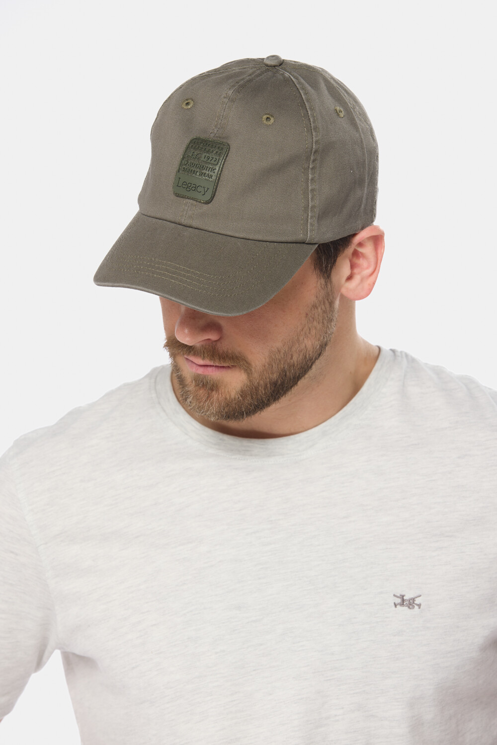 GORRO VISERA DE LONA Verde