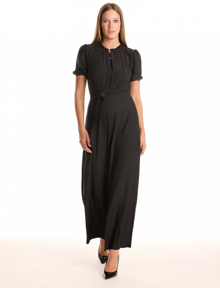 Enterito Lazo Plisado - Negro 