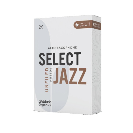 Caña Saxo Alto Daddario Select Jazz 2s Unfiled Caña Saxo Alto Daddario Select Jazz 2s Unfiled