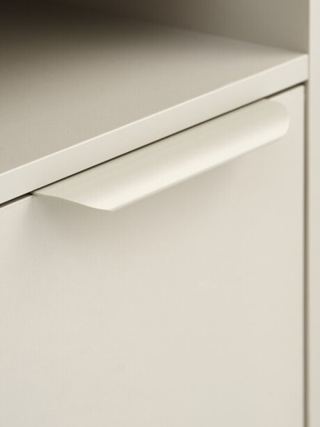 Mesita de noche SKAVE 1 puerta beige Mesita de noche SKAVE 1 puerta beige