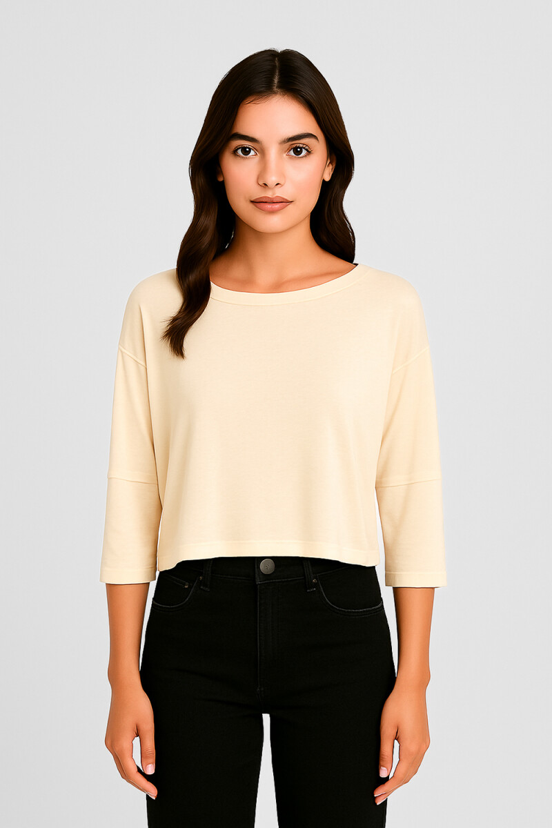 Remera Rarity - Crudo / Natural 